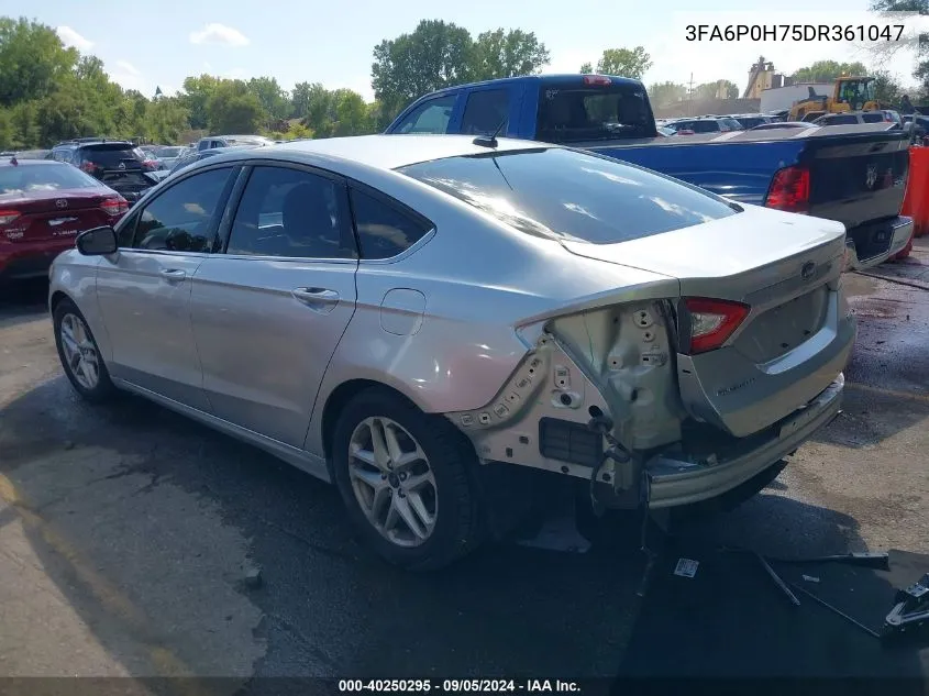 3FA6P0H75DR361047 2013 Ford Fusion Se