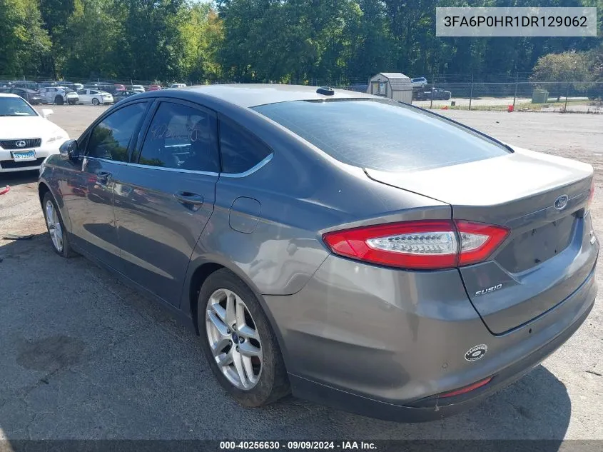 3FA6P0HR1DR129062 2013 Ford Fusion Se