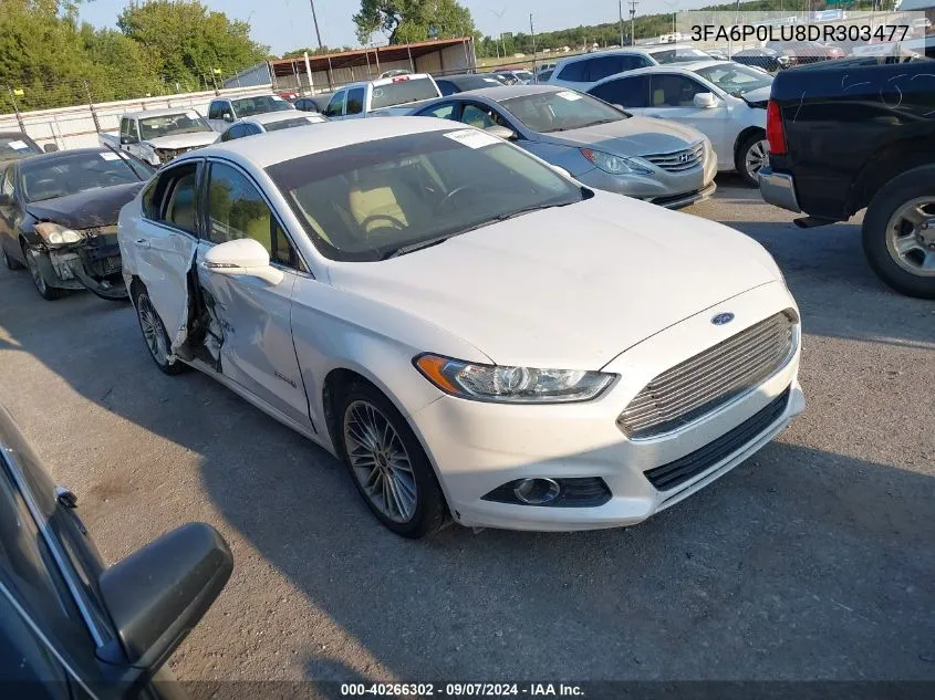 2013 Ford Fusion Hybrid Se VIN: 3FA6P0LU8DR303477 Lot: 40266302