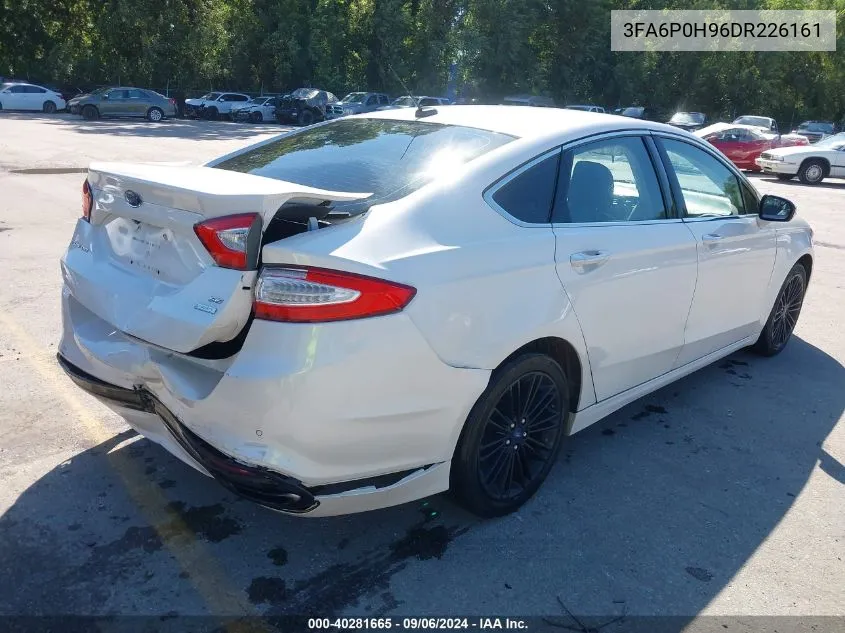 2013 Ford Fusion Se VIN: 3FA6P0H96DR226161 Lot: 40281665