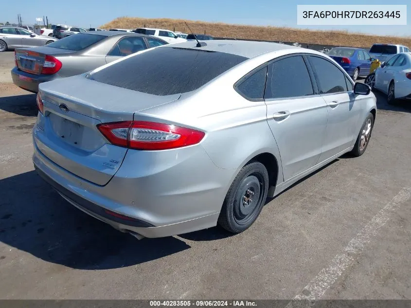 3FA6P0HR7DR263445 2013 Ford Fusion Se