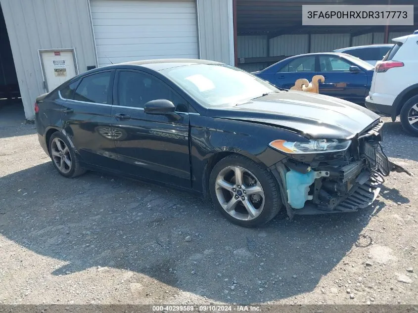 3FA6P0HRXDR317773 2013 Ford Fusion Se