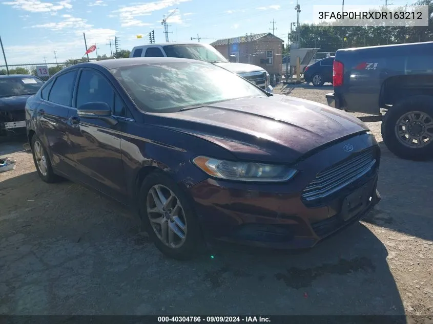 3FA6P0HRXDR163212 2013 Ford Fusion Se