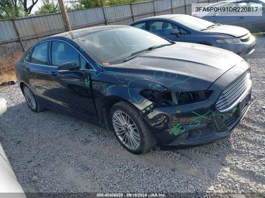 3FA6P0H91DR220817 2013 Ford Fusion Se