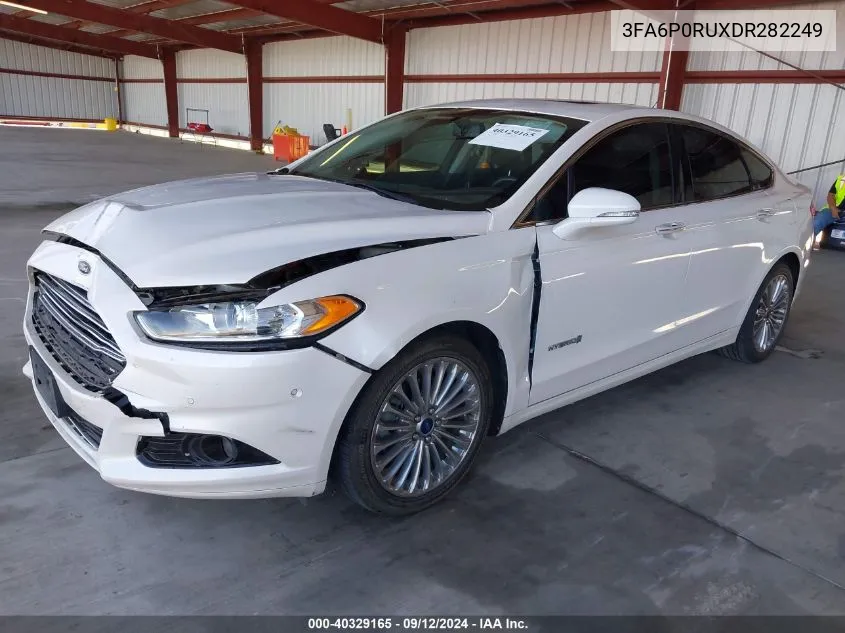 3FA6P0RUXDR282249 2013 Ford Fusion Hybrid Titanium