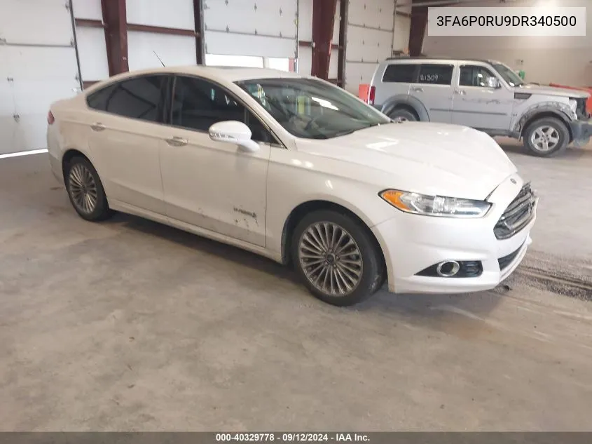 3FA6P0RU9DR340500 2013 Ford Fusion Titanium Hev