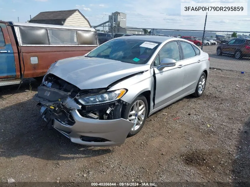 2013 Ford Fusion Se VIN: 3FA6P0H79DR295859 Lot: 40356844