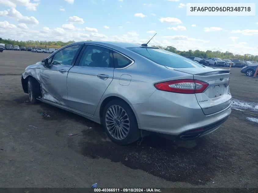 3FA6P0D96DR348718 2013 Ford Fusion Titanium