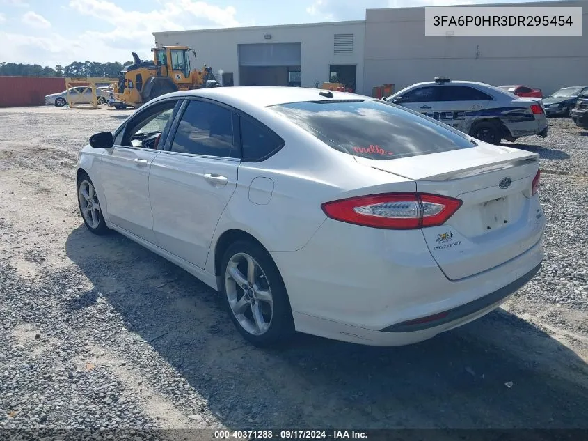 3FA6P0HR3DR295454 2013 Ford Fusion Se