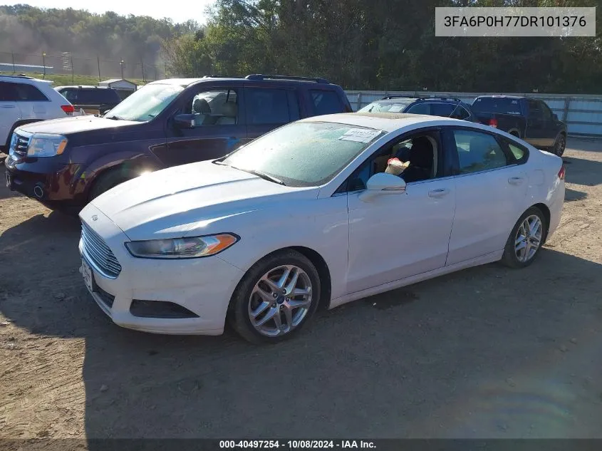 2013 Ford Fusion Se VIN: 3FA6P0H77DR101376 Lot: 40497254