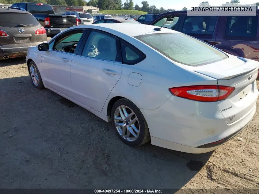 2013 Ford Fusion Se VIN: 3FA6P0H77DR101376 Lot: 40497254