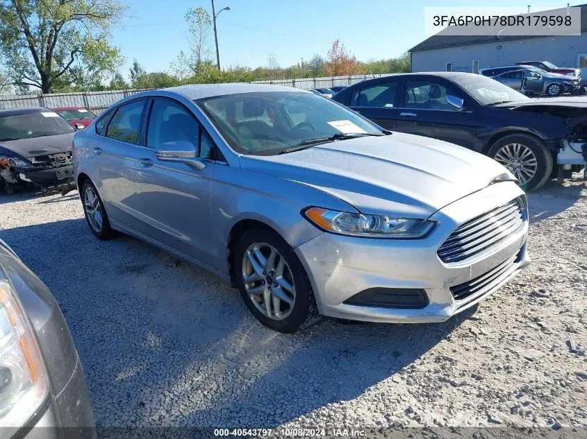 3FA6P0H78DR179598 2013 Ford Fusion Se