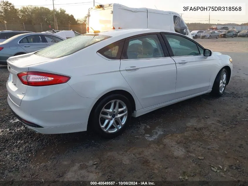 3FA6P0H75DR318568 2013 Ford Fusion Se