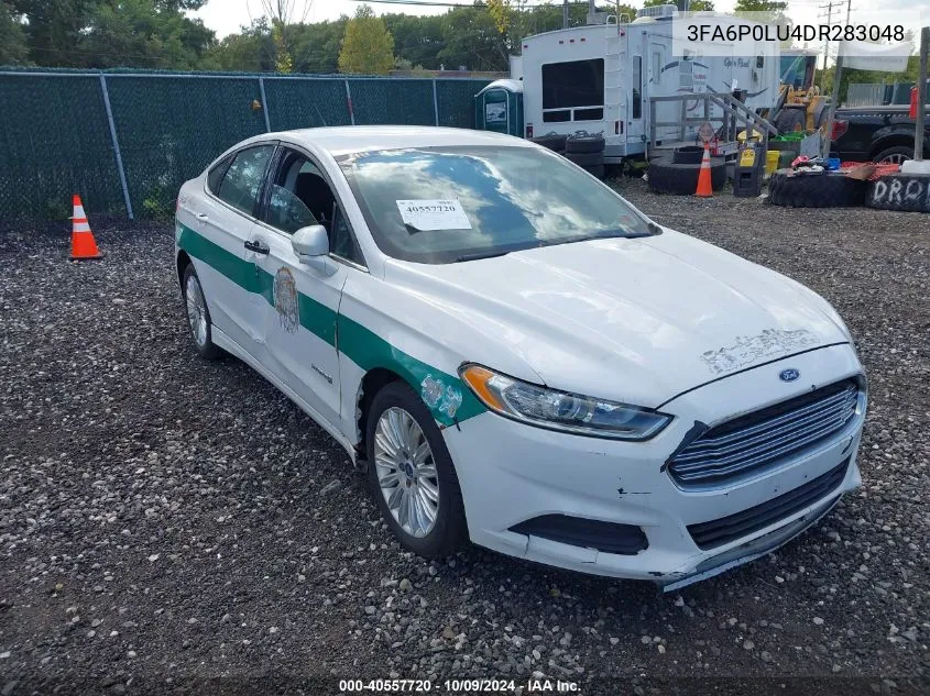 3FA6P0LU4DR283048 2013 Ford Fusion Hybrid Se