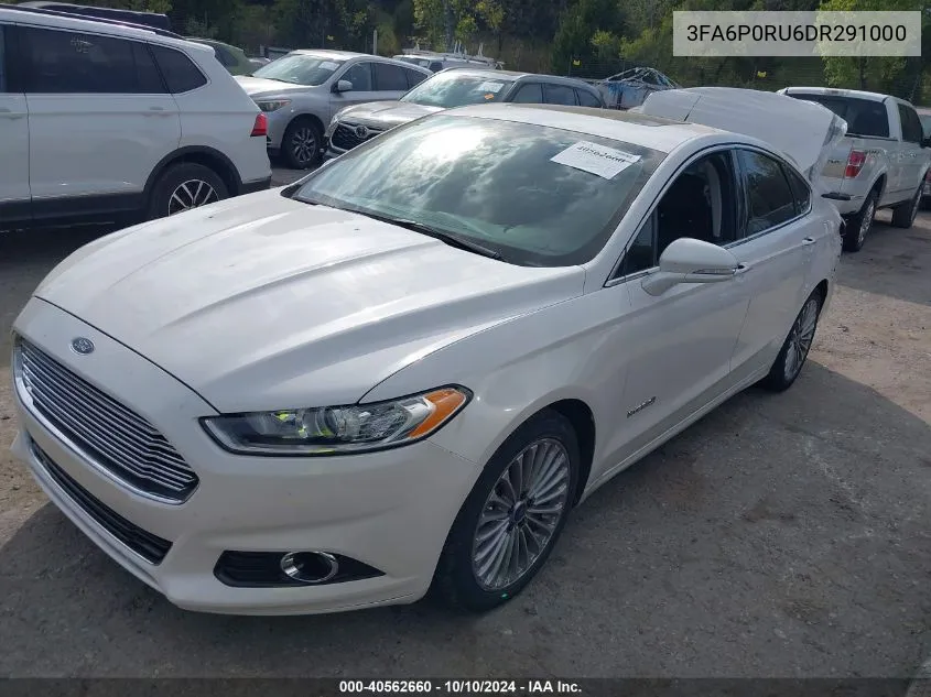 3FA6P0RU6DR291000 2013 Ford Fusion Hybrid Titanium