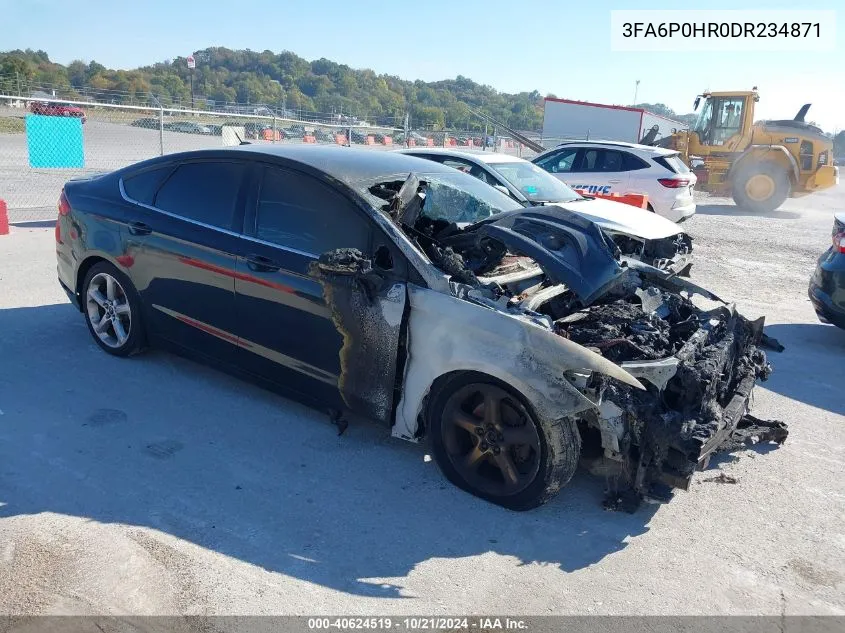 3FA6P0HR0DR234871 2013 Ford Fusion Se