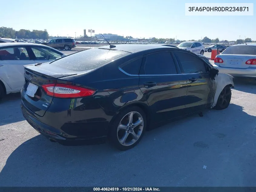 3FA6P0HR0DR234871 2013 Ford Fusion Se