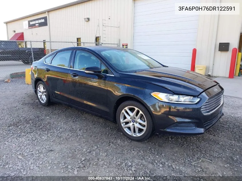 2013 Ford Fusion Se VIN: 3FA6P0H76DR122591 Lot: 40637843