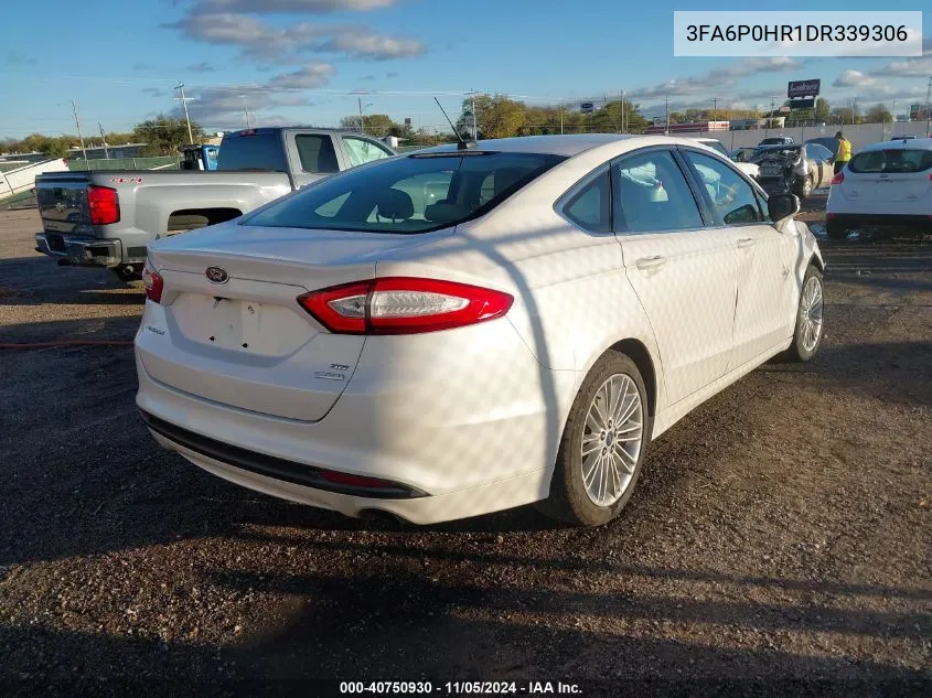 2013 Ford Fusion Se VIN: 3FA6P0HR1DR339306 Lot: 40750930