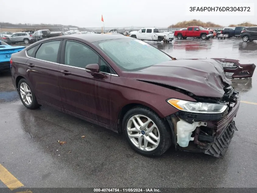 3FA6P0H76DR304372 2013 Ford Fusion Se