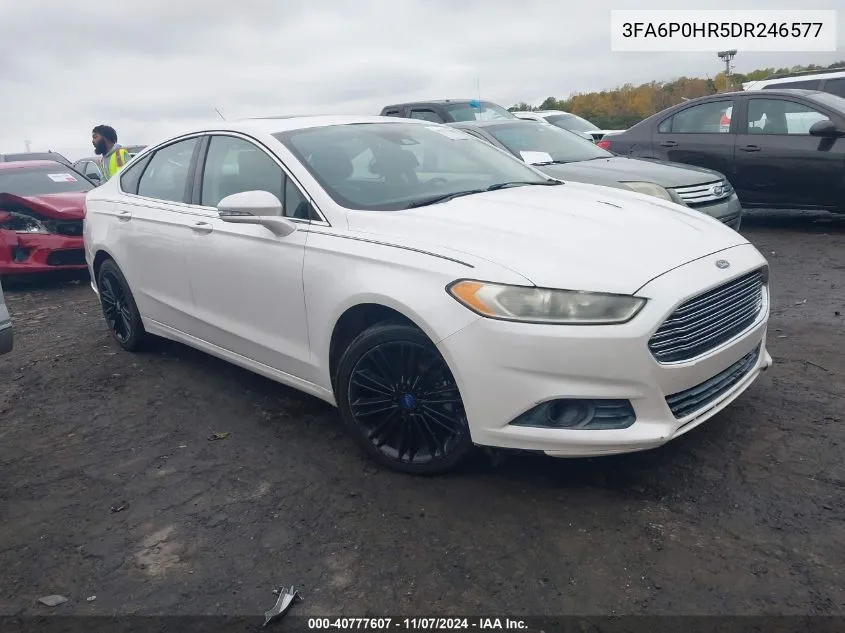 2013 Ford Fusion Se VIN: 3FA6P0HR5DR246577 Lot: 40777607