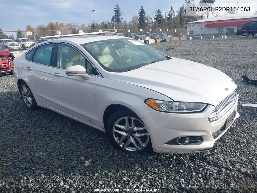 3FA6P0HR2DR164063 2013 Ford Fusion Se