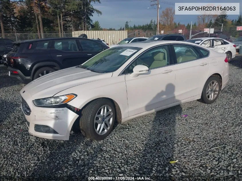 3FA6P0HR2DR164063 2013 Ford Fusion Se