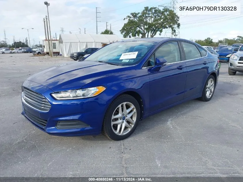 2013 Ford Fusion Se VIN: 3FA6P0H79DR130328 Lot: 40850246