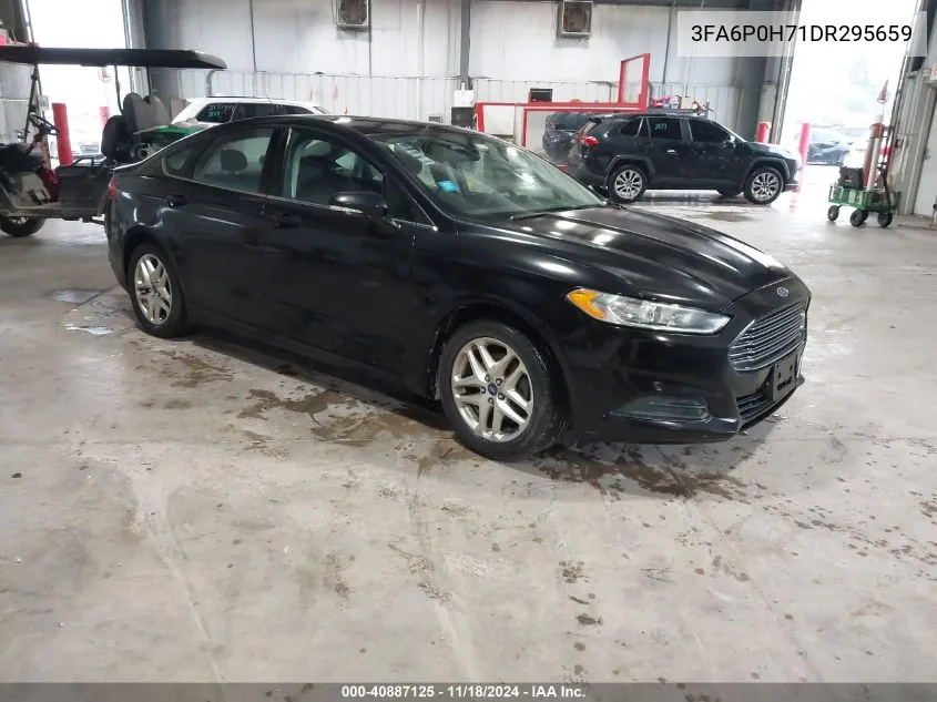 2013 Ford Fusion Se VIN: 3FA6P0H71DR295659 Lot: 40887125