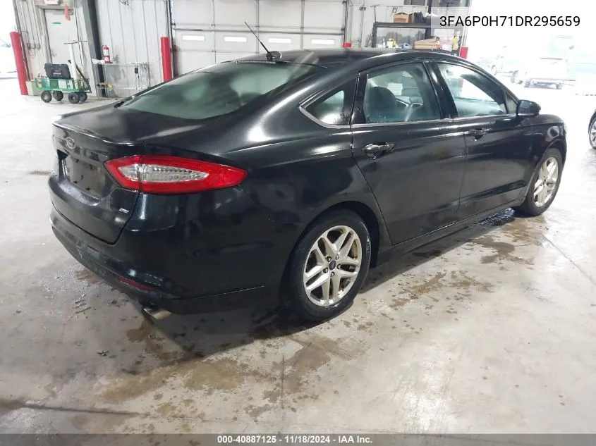 2013 Ford Fusion Se VIN: 3FA6P0H71DR295659 Lot: 40887125