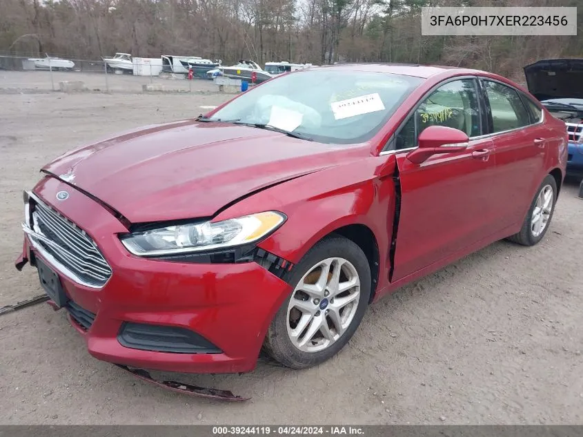 2014 Ford Fusion Se VIN: 3FA6P0H7XER223456 Lot: 39244119