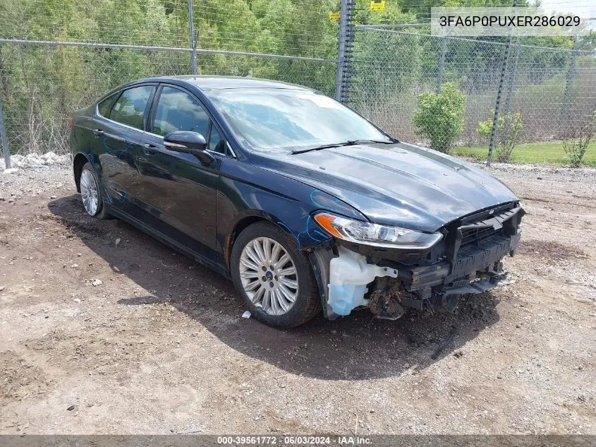 2014 Ford Fusion Energi Se Luxury VIN: 3FA6P0PUXER286029 Lot: 39561772