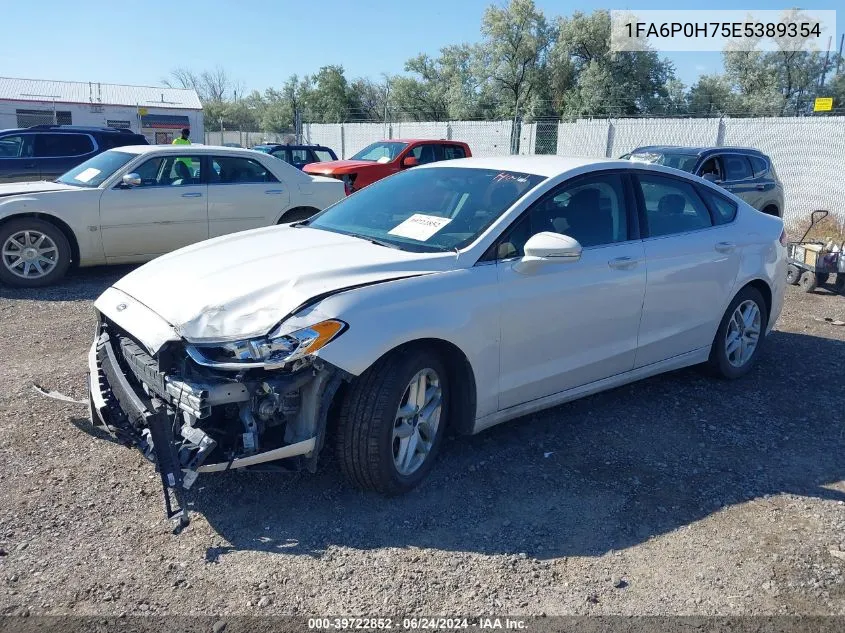 2014 Ford Fusion Se VIN: 1FA6P0H75E5389354 Lot: 39722852