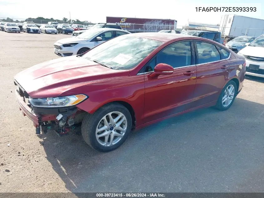 1FA6P0H72E5393393 2014 Ford Fusion Se