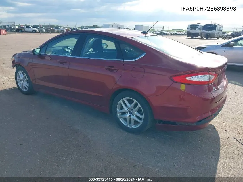 1FA6P0H72E5393393 2014 Ford Fusion Se