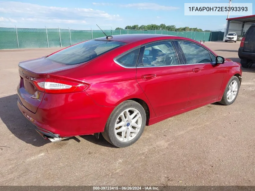 1FA6P0H72E5393393 2014 Ford Fusion Se