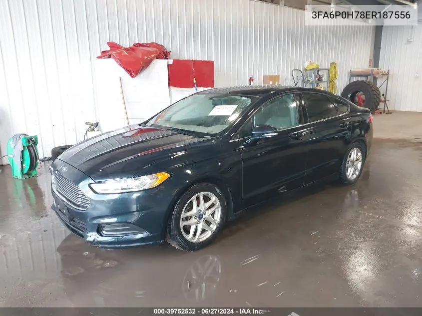 3FA6P0H78ER187556 2014 Ford Fusion Se