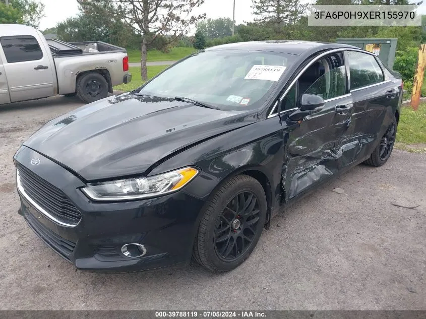 2014 Ford Fusion Se VIN: 3FA6P0H9XER155970 Lot: 39788119