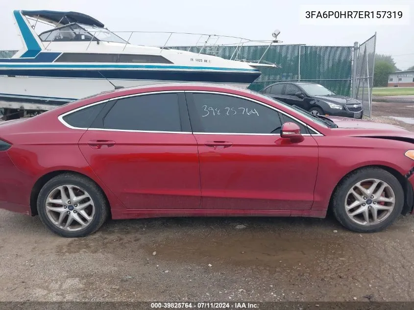 3FA6P0HR7ER157319 2014 Ford Fusion Se