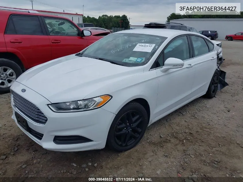 3FA6P0H76ER364427 2014 Ford Fusion Se