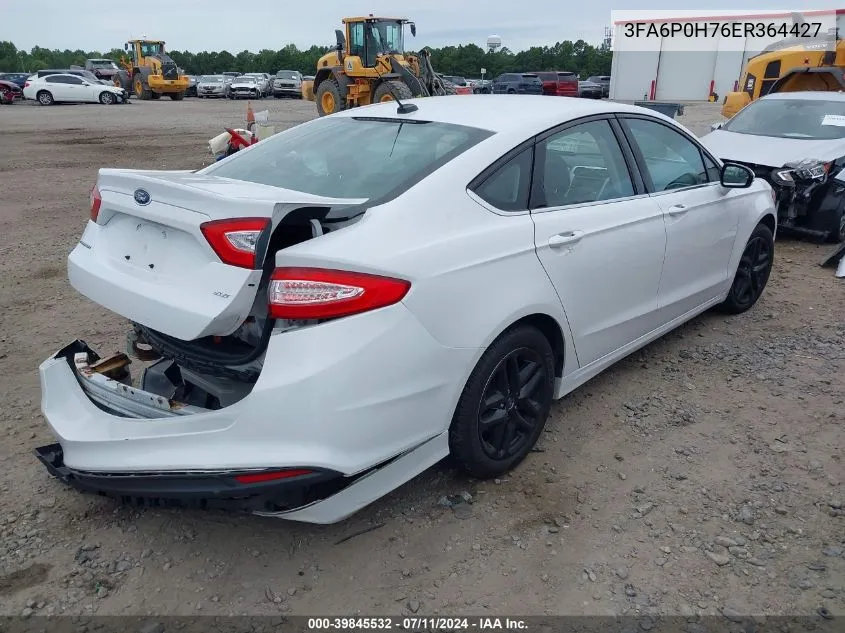 3FA6P0H76ER364427 2014 Ford Fusion Se