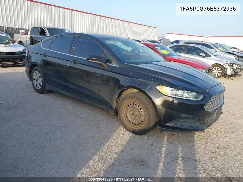 1FA6P0G76E5372936 2014 Ford Fusion S