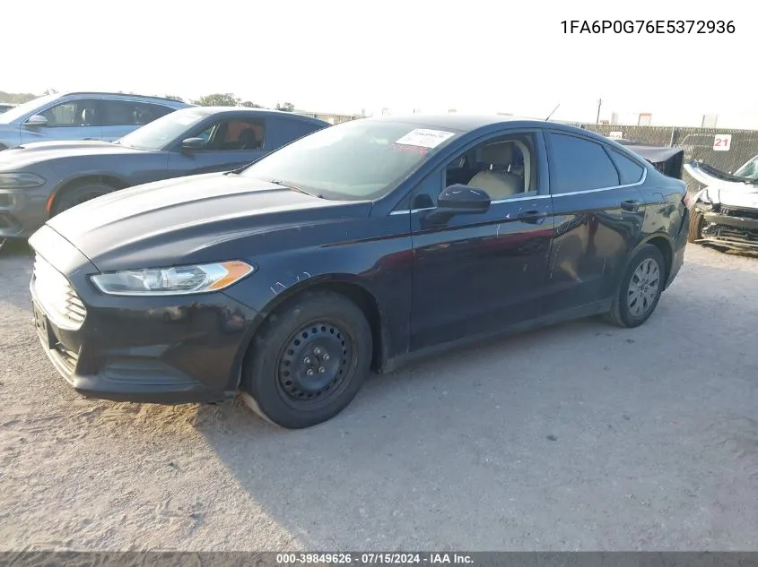 1FA6P0G76E5372936 2014 Ford Fusion S