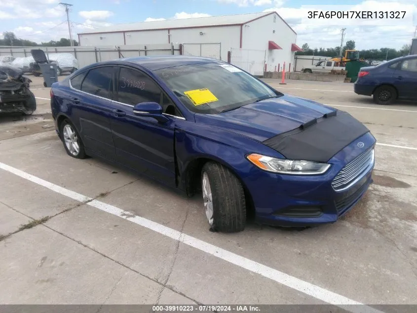 2014 Ford Fusion Se VIN: 3FA6P0H7XER131327 Lot: 39910223