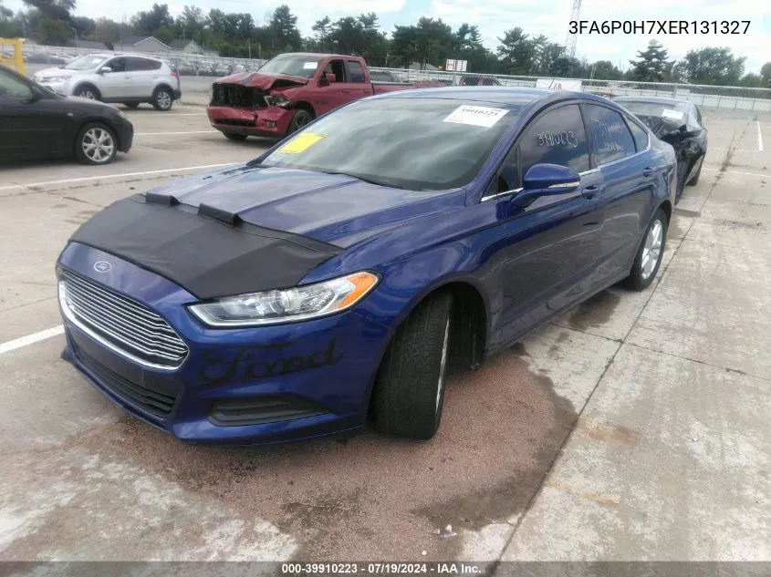 2014 Ford Fusion Se VIN: 3FA6P0H7XER131327 Lot: 39910223