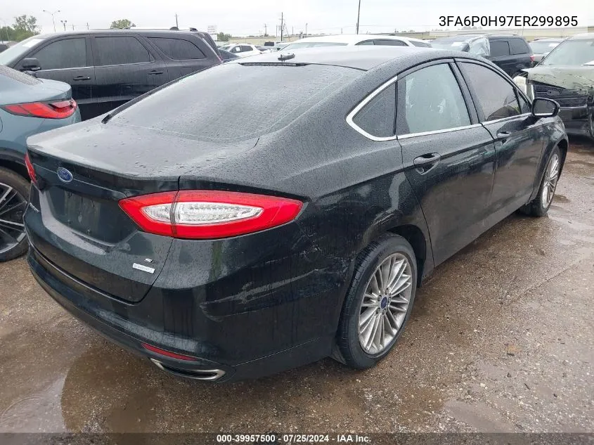 2014 Ford Fusion Se VIN: 3FA6P0H97ER299895 Lot: 39957500