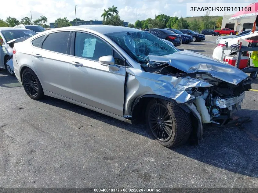 2014 Ford Fusion Se VIN: 3FA6P0H9XER161168 Lot: 40018377