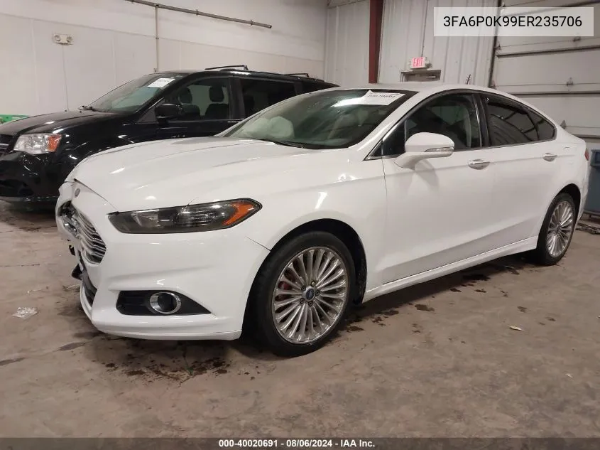 3FA6P0K99ER235706 2014 Ford Fusion Titanium