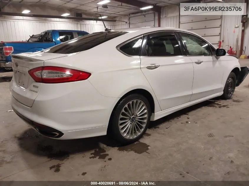 3FA6P0K99ER235706 2014 Ford Fusion Titanium