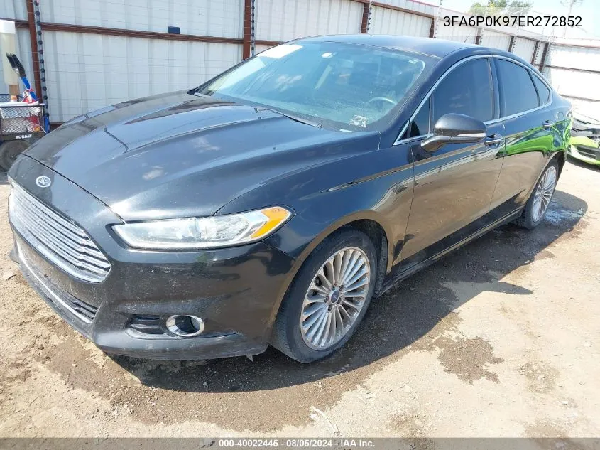 3FA6P0K97ER272852 2014 Ford Fusion Titanium